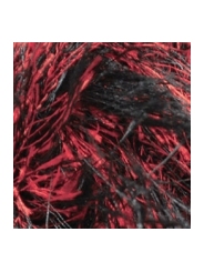 Пряжа Alize Decofur 1381 (черный-красный)