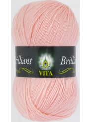 Пряжа Вита Бриллиант 5109 (Нежно розовый)