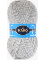 Пряжа Nako Alaska 7117 (св.серый)