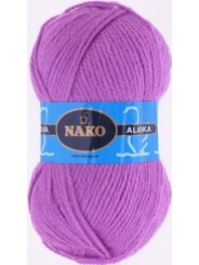 Пряжа Nako Alaska 7109 (яр.цикламен)